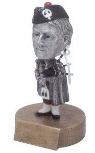 Scotsman Mascot Bobblehead Trophy
