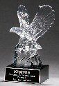 Beautiful Carved Crystal Eagle