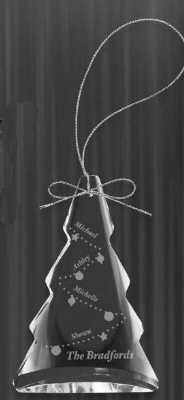 Crystal Christmas Tree Ornament