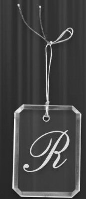 Crystal Rectangle Ornament