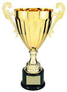 Gold Metal Loving Cup Trophy