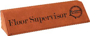 Rawhide Leatherette Desk Wedge