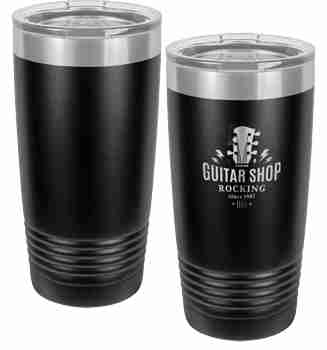 Black Engraved Polar Tumbler