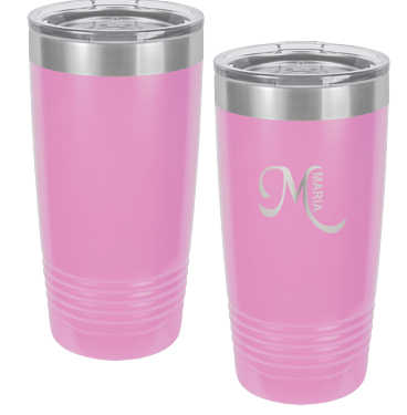 Light Purple Engraved Polar Tumbler