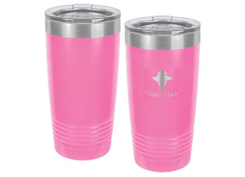 Pink Engraved Polar Tumbler