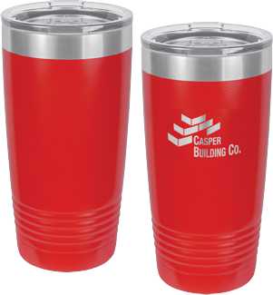 Red Engraved Polar Tumbler