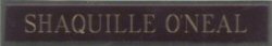 Large One Line Engraved Plate