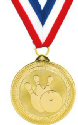 Britelazer Bowling Medal