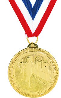 Britelazer Cross Country Running Medal