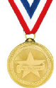 Britelazer Star Performer Medal