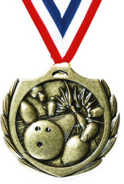 Burst Bowling Medal