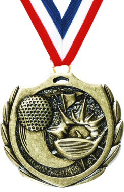 Burst Golf Medal