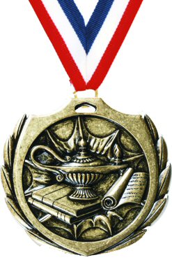 Burst Lamp of Knowledge Medal