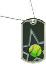 Star Softball Dog Tag Medal