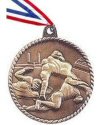 High Relief Football Medal