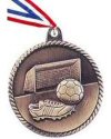 High Relief Soccer Medal