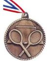 High Relief Tennis Medal