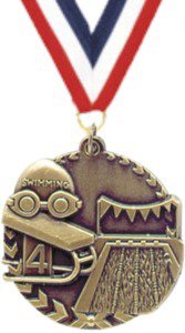 Millennium Swimming Medal