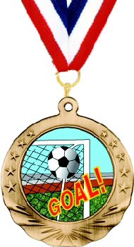 Soccer Motion Medal