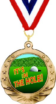 Golf Motion Medal
