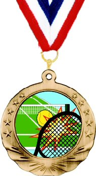 Tennis Motion Medal