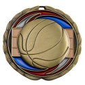 Epoxy Basketball Medal