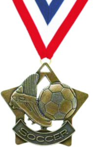 Star Soccer Medal