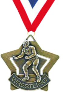 Star Wrestling Medal