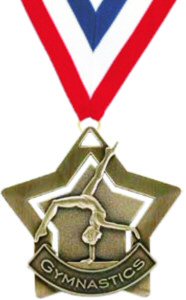 Star Gymnastics Medal