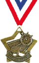 Star Swimming Medal