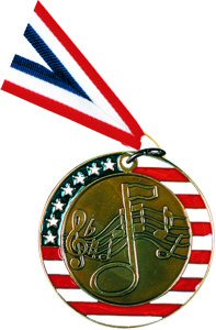 Stars and Stripes Music Medal