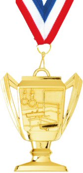 Trophy Cup Gymnastics Medal