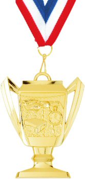 Trophy Cup Swimming Medal