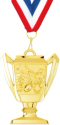 Trophy Cup Music Medal