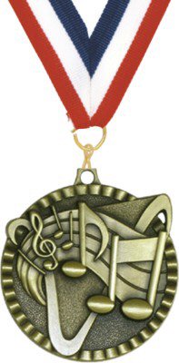 Victory Line Music Medal