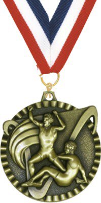 Victory Line Wrestling Medal