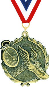 Wreath Track Medal