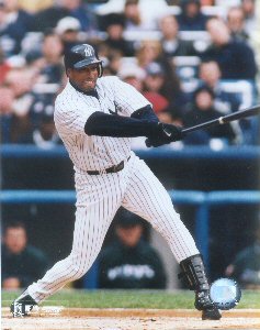 Bernie Williams Action Photo