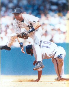 Derek Jeter Action Photo