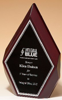 Freestanding Rosewood Diamond