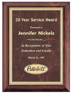 Ruby Marble Cherry Plaque