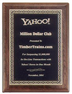 Link Design Walnut Plaque