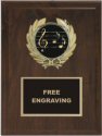 Wreath Music Insert Emblem Plaque