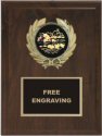 Wreath Insert Emblem Swimming Plaque