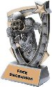 3D Star Football Trophy