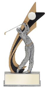 Live Action Male Golfer