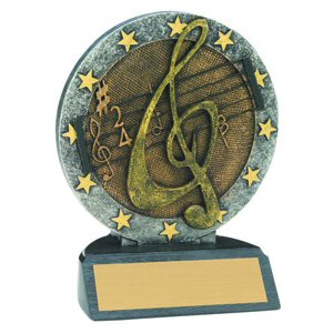 All Star Music Resin Award