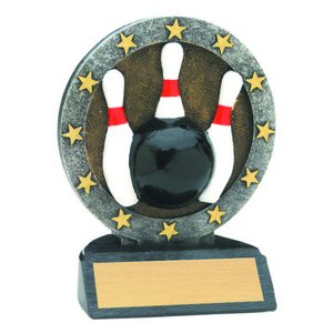 All Star Bowling Resin Award