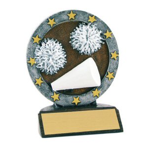 All Star Cheerleading Resin Award