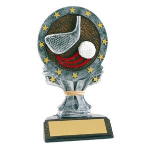 All Star Golf Resin Trophy